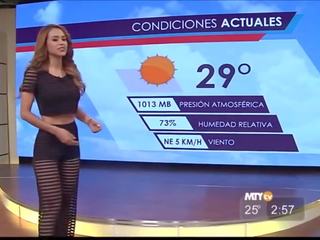 מְאוֹד terrific weather אישה yanet garcia