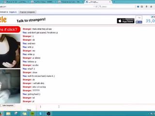 Young female movs on Omegle
